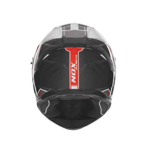 NOX shiny helmet with sunglasses, size XL
