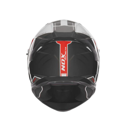 NOX shiny helmet with sunglasses, size XL
