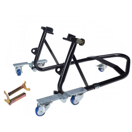 Motorcycle rear wheel stand/lift