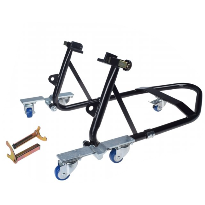 Motorcycle rear wheel stand/lift