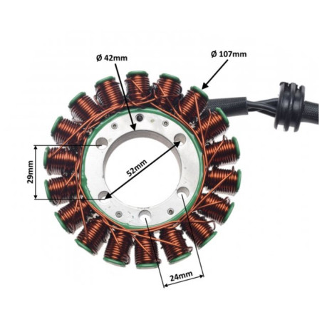 Polaris Sportsman 700-800cc degimo apvijos (2006-2017) (OEM: 4011982, 4014034, 4011399)