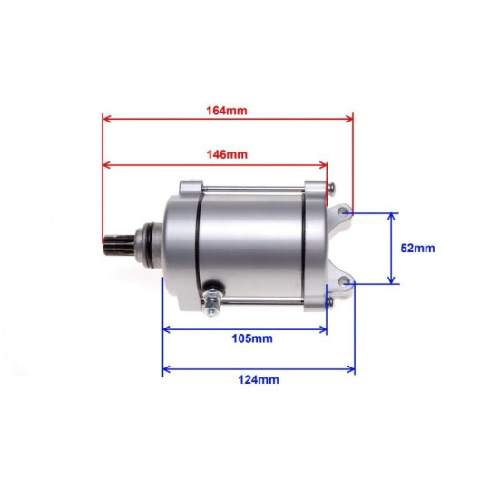 ATV / Bashan 200 (11 slots) electric starter