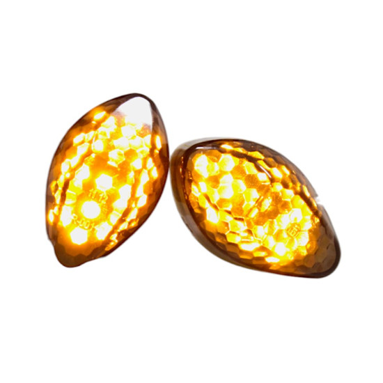 Universal screw-on LED turn signals (2pcs.)