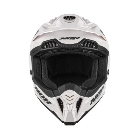 NOX helmet CROSS / OFF ROAD N634 white, size L
