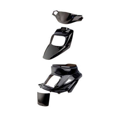 Yamaha BW's / MBK Booster Spirit plastic set (until 2004, black)