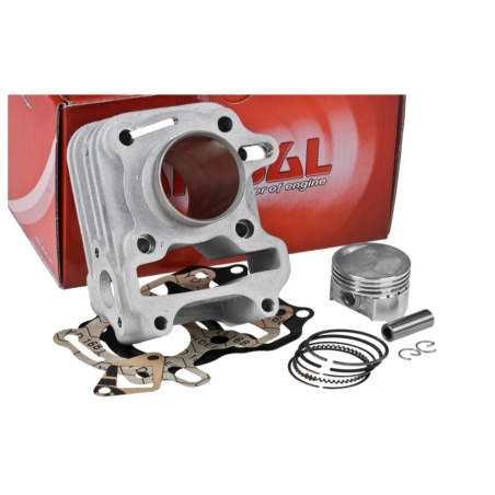 Airsal Sport 63cc Peugeot / SYM 50 4T (XS1P39QMB) cilindro komplektas