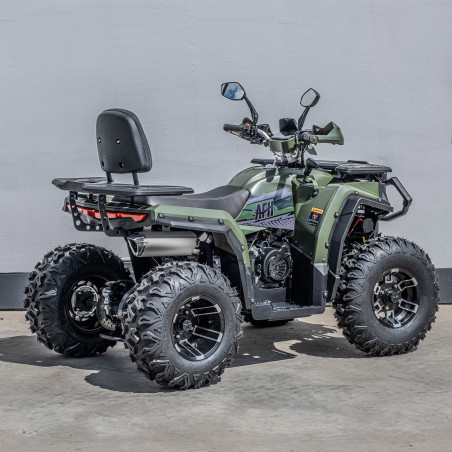 AFH 250CC BENZININIS KETURRATIS TAMSIAI ŽALIAS