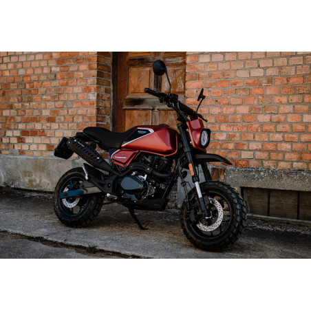 BRIXTON CROSSFIRE 125 XS CLOCKWORK ORANGE