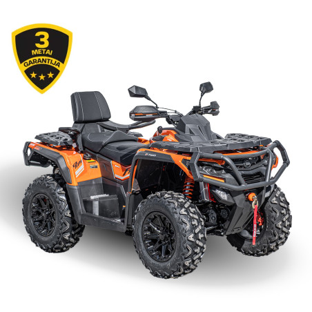 AODES Pathcross 650L EPS V-Twin T3b KETURRATIS Oranžinis