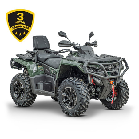 AODES Pathcross 650L EPS V-Twin T3b KETURRATIS ŽALIAS SPECIAL EDITION