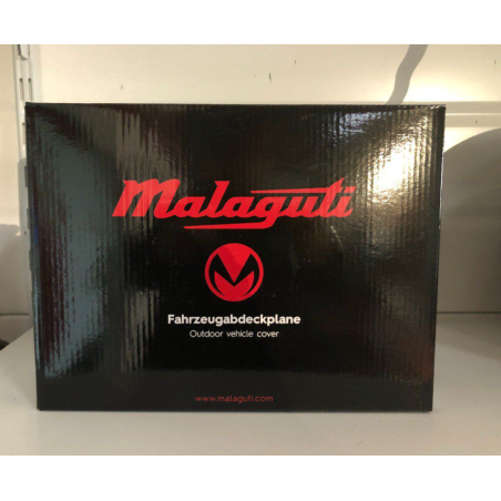 MALAGUTI UŽDANGALAS MOTOCIKLUI JUODAS