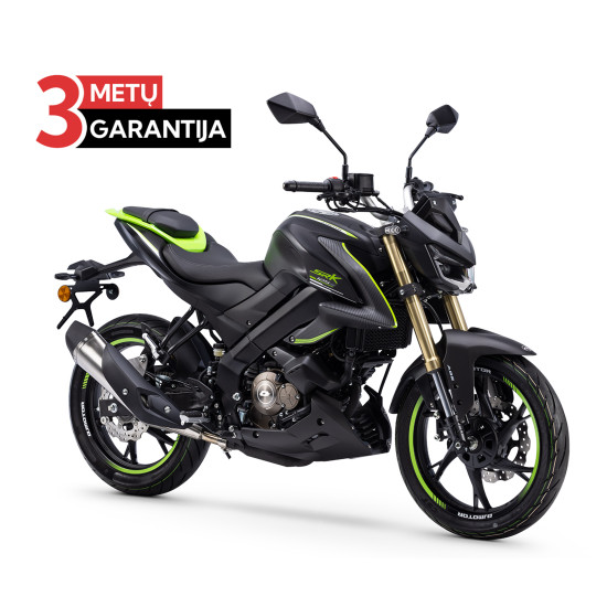 QJMOTOR SRK 125 S 2025 EURO5 BLACK
