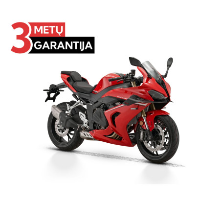 QJMOTOR SRK 800 RR EURO 5 RAUDONA/JUODA