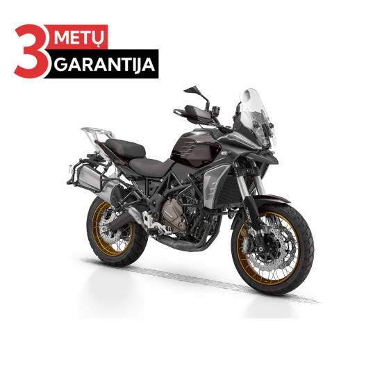 QJMOTOR SRT 700 S EURO 5 + BOXES BLACK/SILVER GREY
