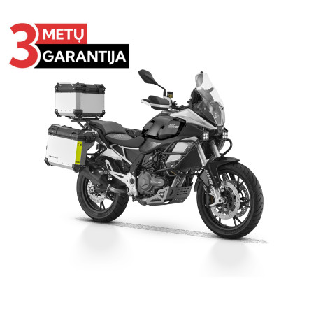 QJMOTOR SRT 600 S EURO 5 + BOXES BLACK/SILVER GREY