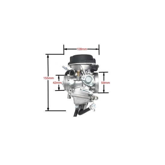 PD36J KAWASAKI KFX400 KLF400 KSF400 KVF400, Suzuki LTZ400 carburetor