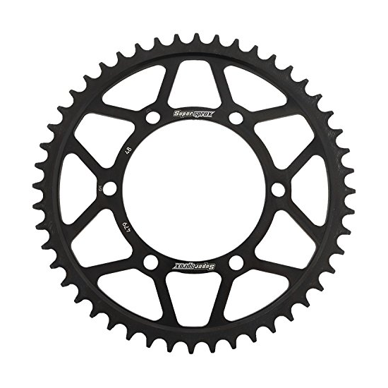 SUPERSPROX rear sprocket 808 46 SUZUKI DRZ 400 00-09 (JTR808.46) (color black steel)