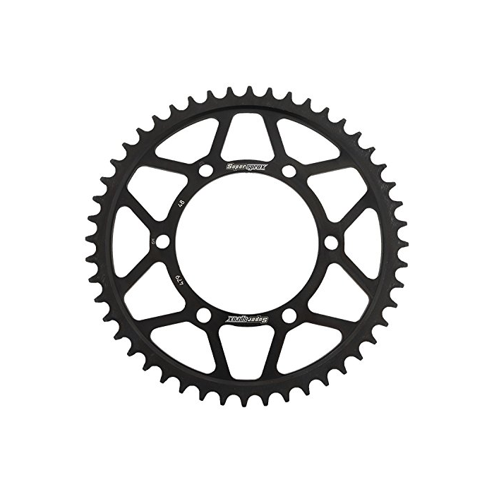 SUPERSPROX rear sprocket 808 46 SUZUKI DRZ 400 00-09 (JTR808.46) (color black steel)