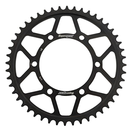 SUPERSPROX rear sprocket 808 46 SUZUKI DRZ 400 00-09 (JTR808.46) (color black steel)