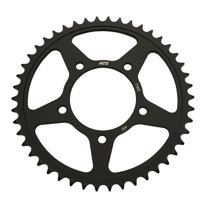 MTX rear sprocket 795 46 SUZUKI GSF 250 BANDIT '91-95, GSX 250 '90-94, SFV 650 GLADIUS '09-'15, SV 650 '16-'20 (79546JT) (step