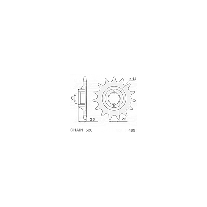 CHT rear sprocket 48948 KAWASAKI KX 125/250/500 '83-'21 KXF 250/450 '04-'21 aluminum silver ERGAL