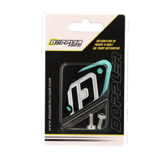 Doppler V2 oil pump cover for Minarelli AM6 / Derbi engines
