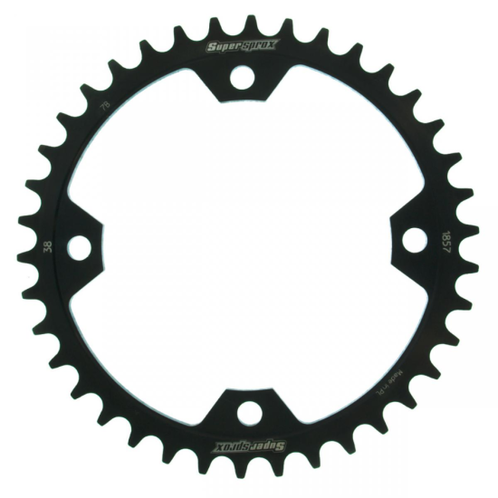 SUPERSPROX rear sprocket 4588 38 YAMAHA YFZ 450R '09-'16, YFM 250/350/450/700 RAPTOR (JTR1857.38) (JTR857.38) color black pli
