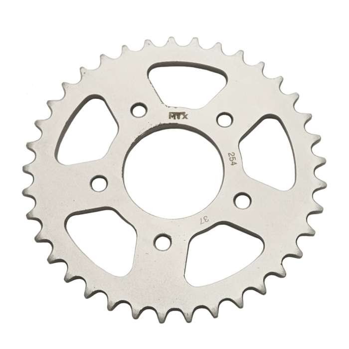 MTX rear sprocket 254 37 HONDA CBF 250 '04-'07, XL/XR 200 '81-'83, (25437JT) (pitch 520)