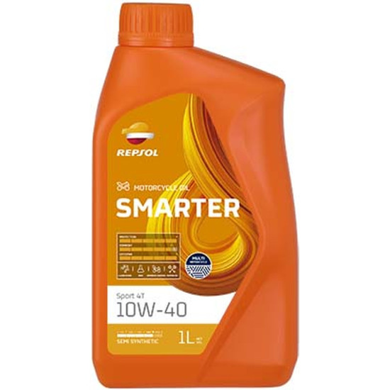 REPSOL 4T SMARTER SPORT 10W40 MA2 semi-synthetic oil 1L