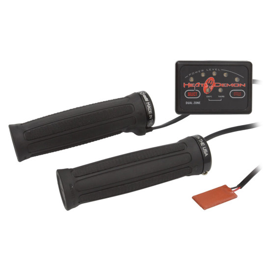 Symtec - Heat Demon Dual Zone heated grips with heated throttle grip for ATV