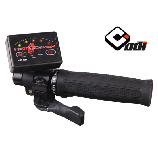 Symtec - Heat Demon Dual Zone heated grips with heated throttle grip for ATV