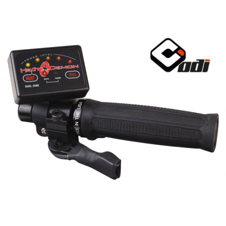 Symtec - Heat Demon Dual Zone heated handles with heated gas handles for four-wheel drive
