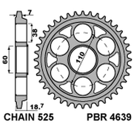 PBR galinė žvaigždė 4639 39...