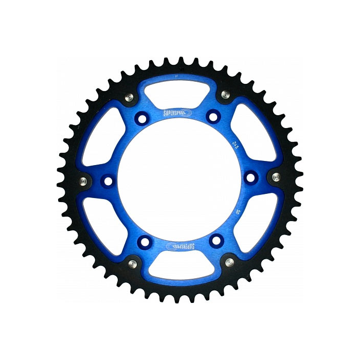 SUPERSPROX rear sprocket 899 53 STEALTH (steel-aluminum) KTM SX/EXC/EXCF/SXF, HUSQVARNA TE/TC/FE/TC '16- (JTR897.53) black