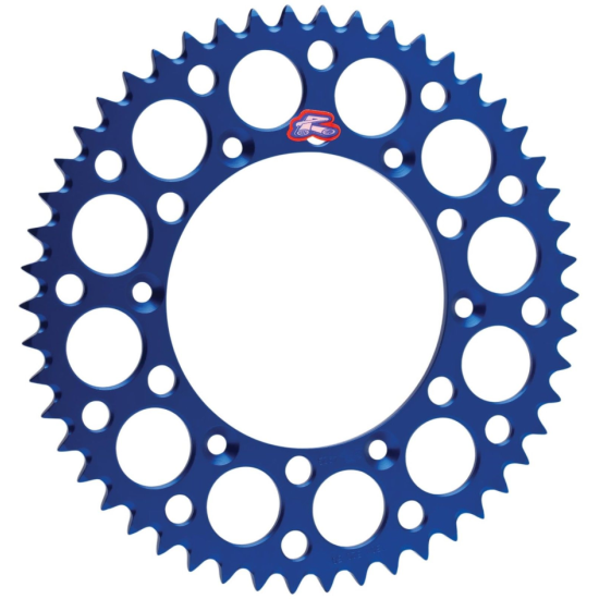 RENTHAL rear sprocket ULTRALIGHT 270 50 aluminum color blue YAMAHA YZ/YZF/WR (JTR251,50) (27050)