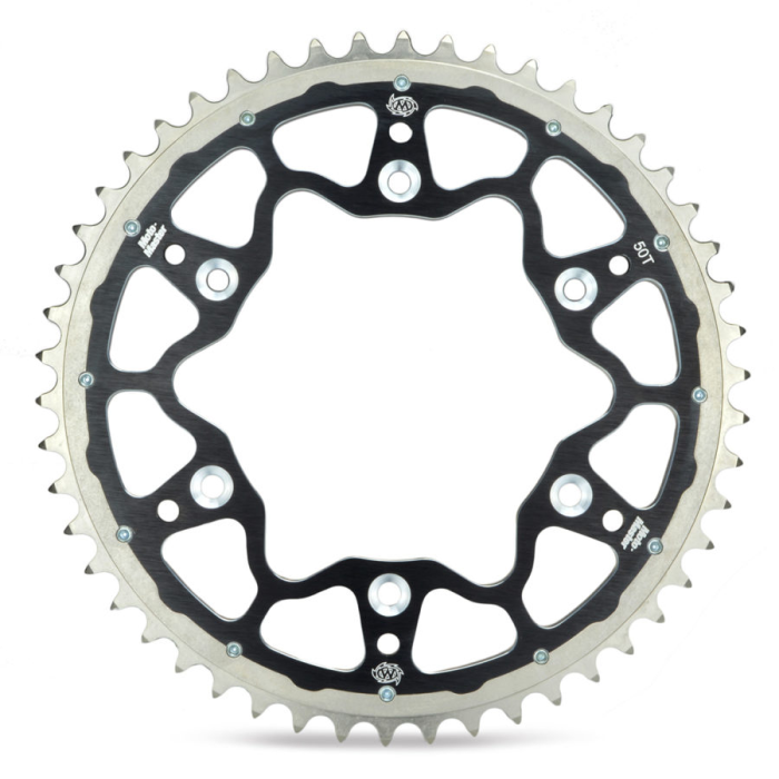 MOTO-MASTER galinė žvaigždė DUAL RING (plieninė-aliumininė) 808 51 (80851) spalva juoda SUZUKI DR/RM/RMZ (JTR808.51) (žingsnis 5
