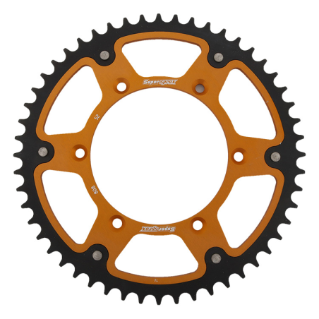 SUPERSPROX rear sprocket 808 52 STEALTH (steel-aluminum) SUZUKI RM/RMZ (JTR808.52) color gold