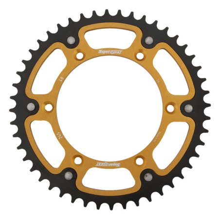 SUPERSPROX rear sprocket 270 48 STEALTH (steel-aluminum) YAMAHA YZ/YZF '99-'18 (JTR251.48) (JTR245/2.48) color gold