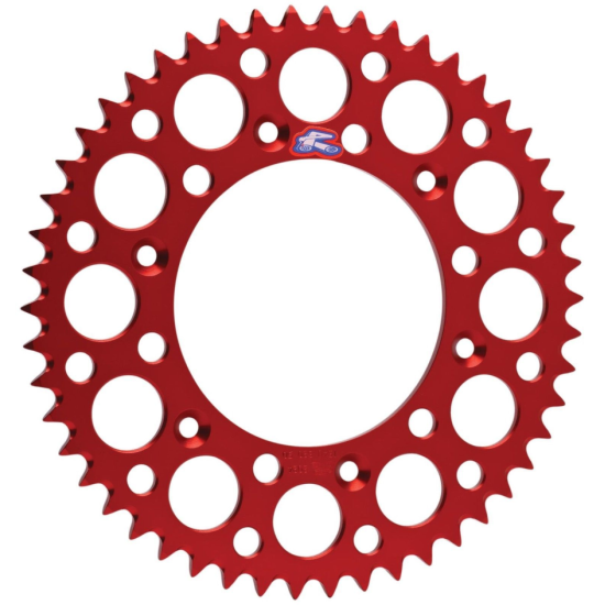 RENTHAL rear sprocket ULTRALIGHT 289 49 aluminum color red HONDA CR/CRF (JTA210.49) (28949)
