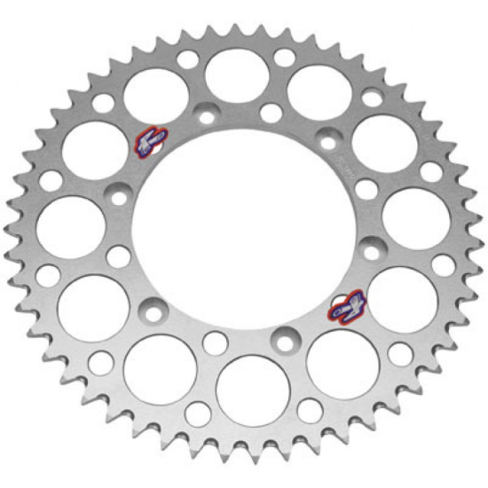 RENTHAL rear sprocket ULTRALIGHT 702 48 aluminum color silver HUSQVARNA CR/TV/TE/TX/WR, GAS GAS EC/FSE (70248)