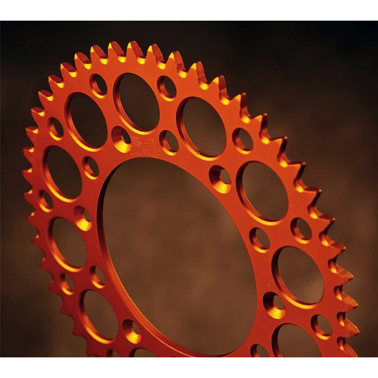 RENTHAL rear sprocket ULTRALIGHT 899 50 aluminum color orange KTM/ HUSQVARNA/ HUSABERG (JTA897.50) (89950)