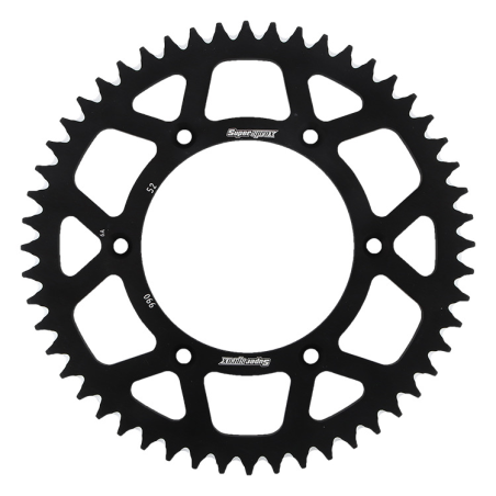 SUPERSPROX rear sprocket aluminum 7075-T6 899 52 KTM SX/EXC (JTR897.52) color black