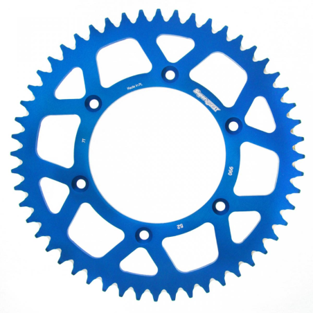 SUPERSPROX rear sprocket aluminum 7075-T6 899 52 KTM SX/EXC (JTR897.52) color blue