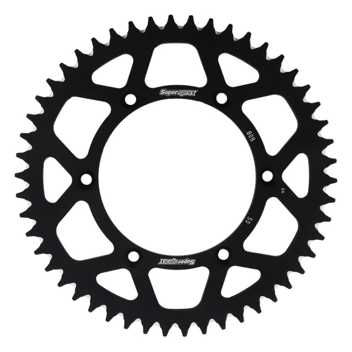 SUPERSPROX rear sprocket aluminum 7075-T6 808 50 SUZUKI RM/RMZ (JTR808.50) color black