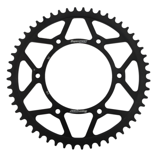 SUPERSPROX rear sprocket 289 52 HONDA CR/CRF '83-'16 (JTR210.52) color black steel