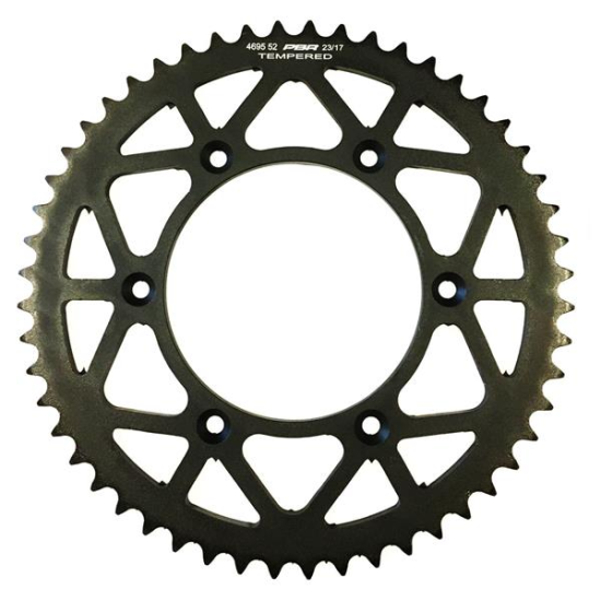 PBR galinė žvaigždė 4695 52 (899 52 ) ( TEMPERED - HARDENED STEEL ) KTM SX/EXC/LC4 (JTR897.52) (žingsnis 520)