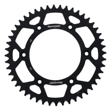 SUPERSPROX rear sprocket aluminum 7075-T6 289 48 HONDA CR/CRF '83-'16 (JTR210.48) color black