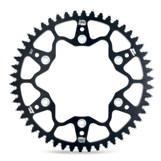 MOTO-MASTER rear sprocket aluminum T7075 820 51 (82051) color black HUSQVARNA CR/WR/TE/TC '90-'13, BETA RR '05-'12 (JTR822.
