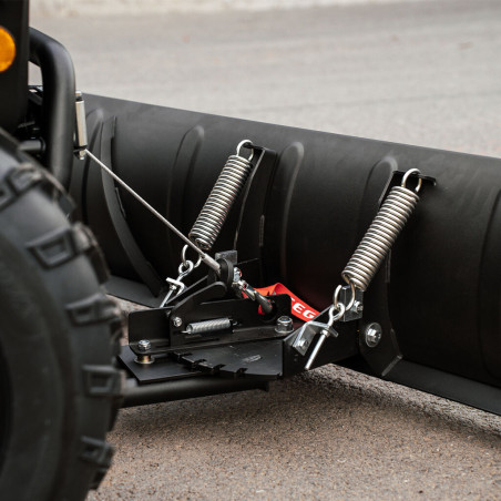 Universal steel snow blower SHARK 150cm with mounting and quick connector for ATV / UTV