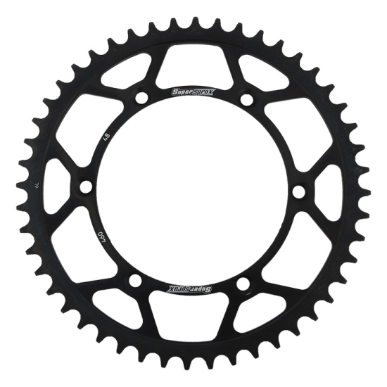 SUPERSPROX rear sprocket 489 48 KAWASAKI KX/KXF `84-18 (JTR460.48) color black steel